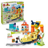 LEGO DUPLO My Town 10428 Il grande treno interattivo della comunità - Giocattoli per l'apprendimento precoce 3 anni