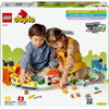 LEGO DUPLO My Town 10428 Il grande treno interattivo della comunità - Giocattoli per l'apprendimento precoce 3 anni