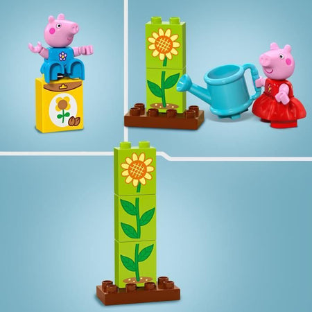 LEGO DUPLO 10431 Il giardino e la casa sull'albero di Peppa Pig - Giocattolo creativo
