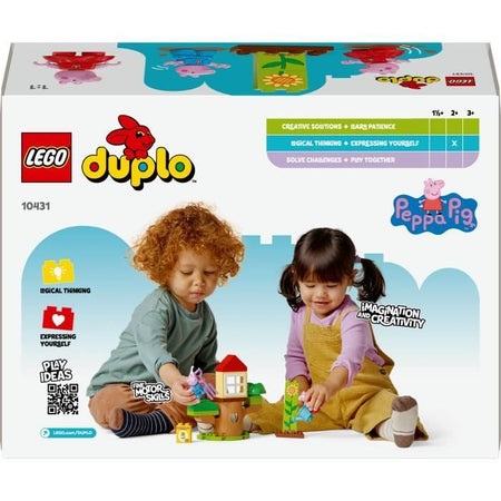 LEGO DUPLO 10431 Il giardino e la casa sull'albero di Peppa Pig - Giocattolo creativo