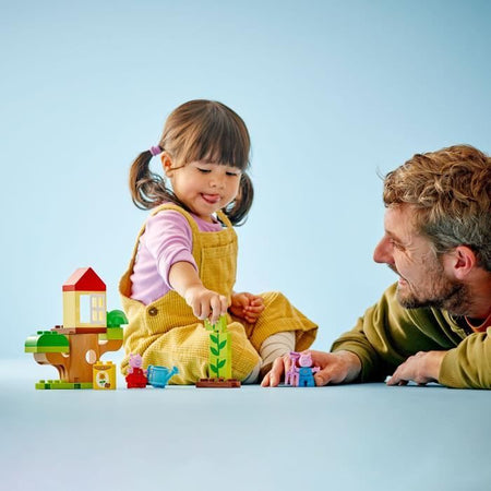 LEGO DUPLO 10431 Il giardino e la casa sull'albero di Peppa Pig - Giocattolo creativo