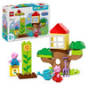 LEGO DUPLO 10431 Il giardino e la casa sull'albero di Peppa Pig - Giocattolo creativo