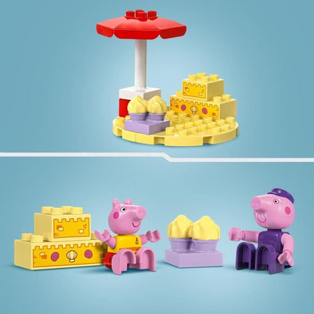 LEGO DUPLO 10432 Gita in barca di Peppa Pig - Set da gioco per il bagnetto dei bambini