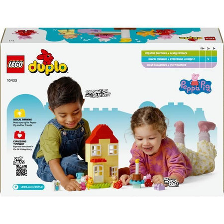 LEGO DUPLO 10433 Festa di compleanno di Peppa Pig - Giocattolo costruibile per bambini di 2 anni