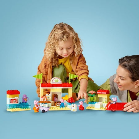 LEGO DUPLO 10434 Il supermercato di Peppa Pig - Giocattolo per bambini 2 anni