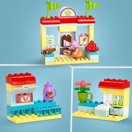 LEGO DUPLO 10434 Il supermercato di Peppa Pig - Giocattolo per bambini 2 anni