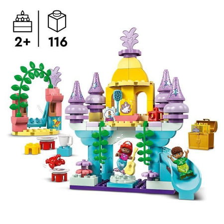 LEGO DUPLO  Disney 10435 Il magico palazzo sottomarino di Ariel - La bambola della Sirenetta