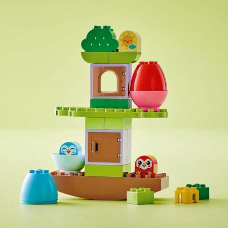 LEGO DUPLO Il mio primo albero oscillante e impilabile 10440 - Giocattolo interattivo per neonati