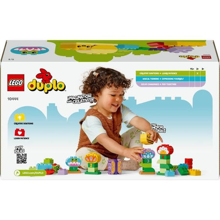 LEGO DUPLO My Town 10444 Il giardino creativo e i fiori - Set da costruzione per bambini di 2 anni