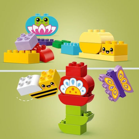 LEGO DUPLO My Town 10444 Il giardino creativo e i fiori - Set da costruzione per bambini di 2 anni