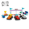 LEGO DUPLO My Town 10445 Auto da corsa e piloti di un team di F1 - Giocattolo 2 anni