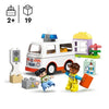 LEGO DUPLO 10447 L'ambulanza e l'autista - Giocattolo interattivo per bambini dai 2 anni in su