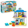 LEGO DUPLO My Town 10449 Prima visita dal dottore - Giocattolo per la motricità fine per bambini di 2 anni