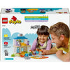 LEGO DUPLO My Town 10449 Prima visita dal dottore - Giocattolo per la motricità fine per bambini di 2 anni