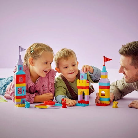 LEGO DUPLO 10450 - Set da gioco Il castello di Hopsy - Giocattolo da costruzione per bambini di 3 anni con animali