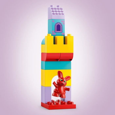 LEGO DUPLO 10450 - Set da gioco Il castello di Hopsy - Giocattolo da costruzione per bambini di 3 anni con animali