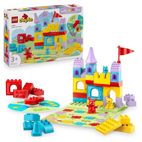LEGO DUPLO 10450 - Set da gioco Il castello di Hopsy - Giocattolo da costruzione per bambini di 3 anni con animali