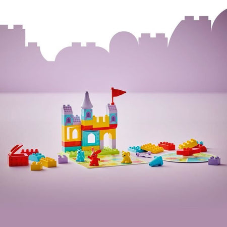 LEGO DUPLO 10450 - Set da gioco Il castello di Hopsy - Giocattolo da costruzione per bambini di 3 anni con animali