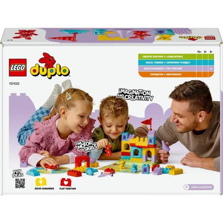 LEGO DUPLO 10450 - Set da gioco Il castello di Hopsy - Giocattolo da costruzione per bambini di 3 anni con animali