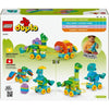 LEGO DUPLO My Town 10451 Dinosauri su Ruote 3 in 1 - Gioco di apprendimento precoce per bambini di 3 anni