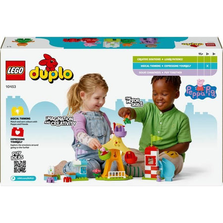 LEGO DUPLO Peppa Pig 10453 Luna Park - Gioco di costruzione per bambini dai 2 anni