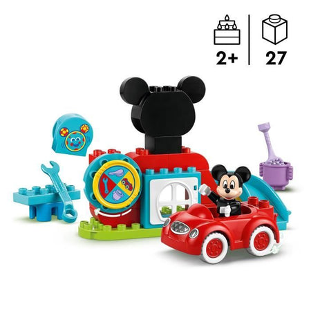 LEGO DUPLO Disney 10454 Casa e macchina di Topolino - Gioco di costruzione 2 anni