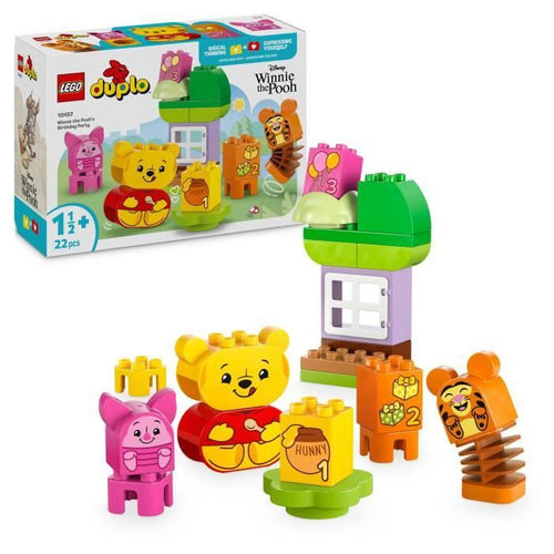 LEGO DUPLO  Disney 10457 Festa di compleanno di Winnie the Pooh - Gioco di costruzione 18 mesi