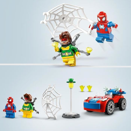Lego Marvel 10789 Spider-Man e Doctor Octopus, giocattolo con Spidey e Bricks