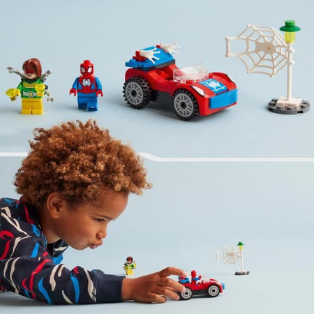 Lego Marvel 10789 Spider-Man e Doctor Octopus, giocattolo con Spidey e Bricks