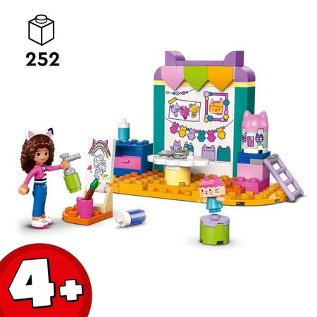 LEGO Gabby e la casa magica 10795 Craft con Baby Box, gioco di ruolo per bambini