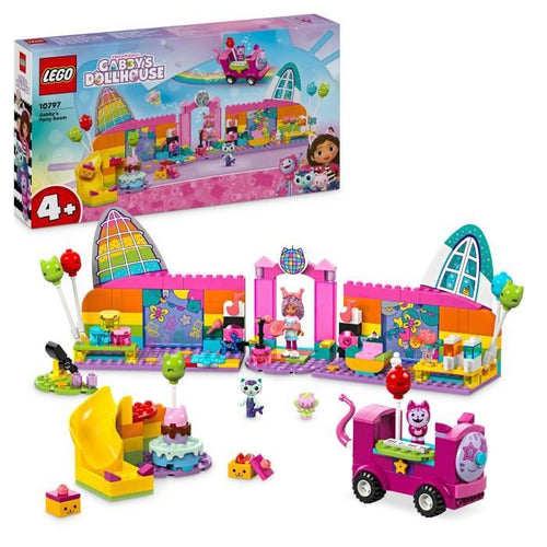 LEGO Gabby and the Magic House 10797 Sala Meowth di Gabby - Gioco di ruolo per bambini