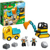 LEGO DUPLO Construction 10931 Truck and Backhoe