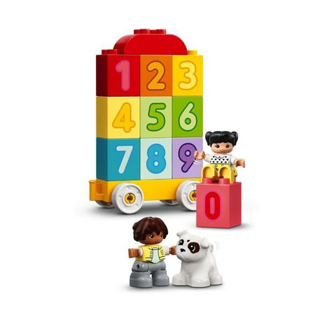 LEGO 10954 DUPLO Il Trenino dei Numeri - Impara a Contare Giochi Educativi 1,5 anni, Regalo Giocattolo Per Bambini O Set Didattico