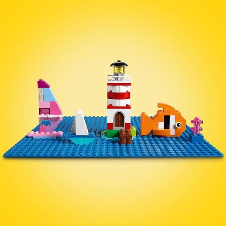 LEGO 11025 Classic La piastra da costruzione blu 32x32, base di base per la costruzione, il montaggio e l'esposizione