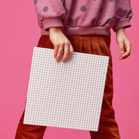 LEGO 11026 Classic La piastra da costruzione bianca 32x32, base di base per la costruzione, il montaggio e l'esposizione