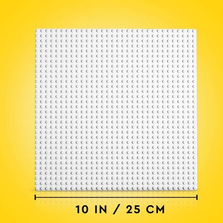 LEGO 11026 Classic La piastra da costruzione bianca 32x32, base di base per la costruzione, il montaggio e l'esposizione