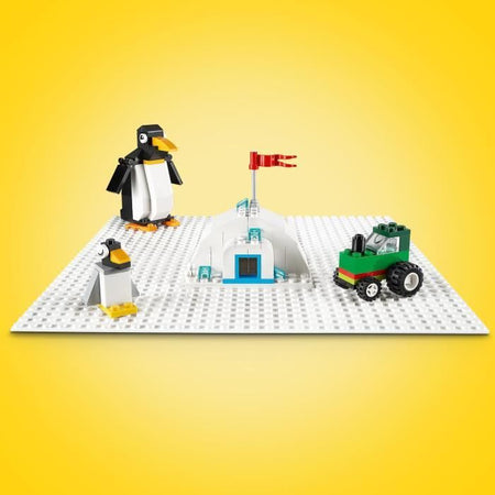 LEGO 11026 Classic La piastra da costruzione bianca 32x32, base di base per la costruzione, il montaggio e l'esposizione
