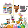 LEGO 11034 Classic Animali creativi, giocattolo animale, modello di cane, gatto, coniglio, criceto e uccello