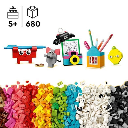 LEGO Classic 11042 Scatola creativa della felicità - Assortimento di mattoncini da costruzione