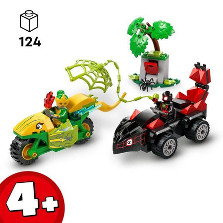 LEGO Marvel 11198 Inseguimento con veicoli Spin ed Electro Dino - Spidey e i suoi straordinari amici