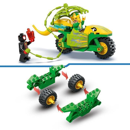 LEGO Marvel 11198 Inseguimento con veicoli Spin ed Electro Dino - Spidey e i suoi straordinari amici