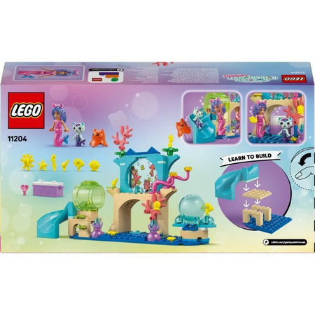 LEGO Casa de Muecas Mágica de Gabby 11204 Aventuras Acuáticas de la Sirena de Gabby - Juego para nios de 4 aos