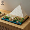 LEGO Architettura 21058 La Grande Piramide di Giza, Modello Hobby Creativo da Costruire, Monumento Mondiale e Decorazione