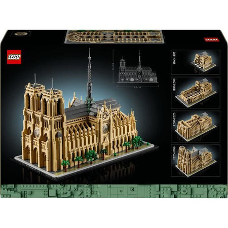 LEGO Architecture 21061 Notre-Dame de Paris - Set da costruzione per adulti