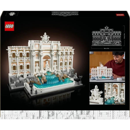 LEGO Architecture 21062 Fontana di Trevi  Set di costruzione di Roma per adulti