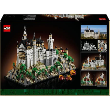 LEGO Architecture 21063 Castillo de Neuschwanstein - Set de construcción para adultos