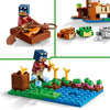 LEGO 21256 Minecraft La Casa delle Rane, Giocattolo con Minifigure di Animali, Personaggi: Zombie ed Esploratore