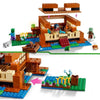 LEGO 21256 Minecraft La Casa delle Rane, Giocattolo con Minifigure di Animali, Personaggi: Zombie ed Esploratore