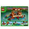 LEGO 21256 Minecraft La Casa delle Rane, Giocattolo con Minifigure di Animali, Personaggi: Zombie ed Esploratore