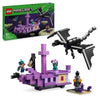 LEGO Minecraft 21264 Il Drago e la Nave Ender - Set ispirato al videogioco